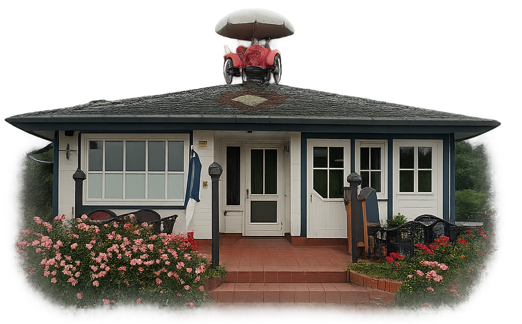 Gemütliches Ambiente im Oldtimer Stüberl